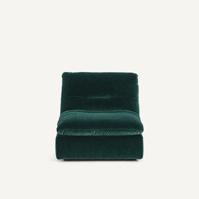 Modulaire fauteuil in fluweel, GIULIANO