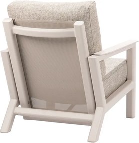 Taste by 4 Seasons Xara verstelbare loungestoel Linen Loungestoel   beige weerbestendig