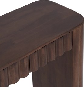 Sidetable Met Ribbels - 103 X 42cm.