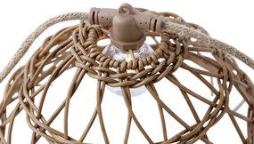Buitenlamp Lichtsnoer bruin 8m 10-lichts IP44 - Alma IP44 Buitenverlichting rond