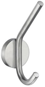Smedbo Home Handdoekhaak - 13.5x8cm - enkel - geborsteld chroom HS358
