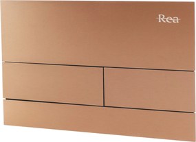 Drukknop voor WC-muurinstallatie K011A-Q Rea T Brush Copper/Brushed Rose Gold