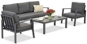 Zakintos Coffee 5 antraciet Garden Point technorattan set