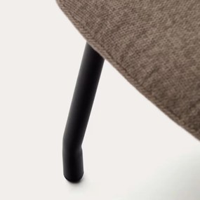 Kave Home Belina Moderne Hocker Lichtbruin