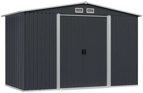 vidaXL Tuinberging 257x205x178 cm staal antraciet