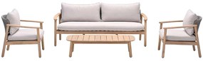 Garden Impressions Yucatan loungeset 4-delig - acacia