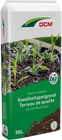DCM potgrond voor zaaien &amp; stekken - 30l (BIO)