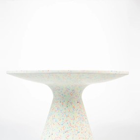 Zuiver Victoria Recycled Terrazzo Bijzettafel Large - 50 X 50cm.