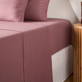 Effen plat laken in gewassen katoen, Scenario