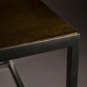 Dutchbone Lee Koperen Salontafel - 110 X 55cm.