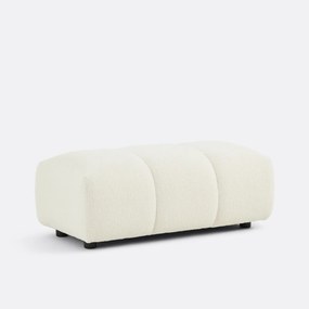 XL poef, dikke badstof, L109 cm, Nuria