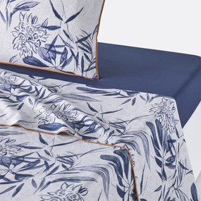 Plat laken in perkalkatoen, Mishima