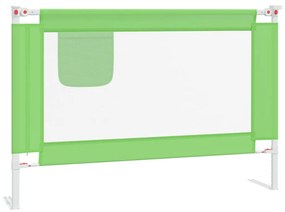 vidaXL Bedhekje peuter 100x25 cm stof groen