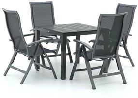 Bellagio Lugo/Fidenza 90cm dining tuinset 5-delig verstelbaar