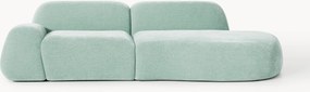 Modulaire teddy chaise longue Wolke (3-zits)