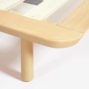 Kave Home Anielle Bedframe Zonder Hoofdbord Hout 90x200 Cm