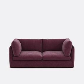 3-zits rechte bank in gestructureerde stof, Malo