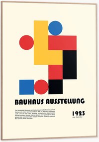 Ingelijste digitale print Bauhaus