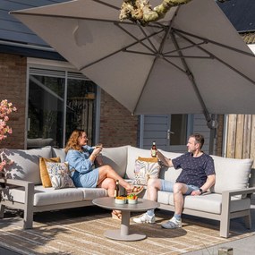 Garden Impressions Sorelli loungeset 4-delig - taupe