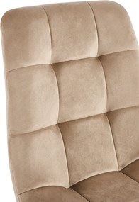 Set 4 Stuhl Fluwelen Stoelen