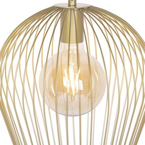 Design hanglamp goud - Wire Ario