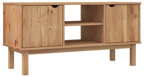 vidaXL Tv-meubel 113,5x43x57 cm massief grenenhout