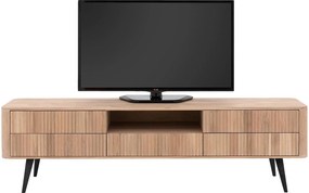 Goossens Tv Meubel Seppe, 5 laden 1 open vak 180 cm breed