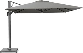 Zweefparasol 3.2x3.2m (excl.voet) Taupe-naturel-bruin Platinum Beaufort premium