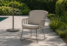 4 Seasons Outdoor Fabrice tuinstoel terre SALE Tuinstoel   bruin weerbestendig