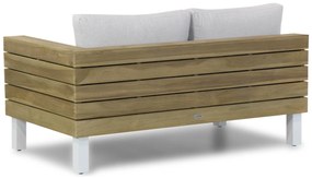 Hoek loungeset 5 personen Teak Old teak greywash  Lifestyle Garden Furniture Seashore