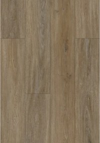 Mexen Palermo vinylplanken 1240 x 182 mm SPC 6,5 mm, onderlaag IXPE 1,5 mm, 4 V-groef, Eik - F1025-1240-182-505-4V1-01