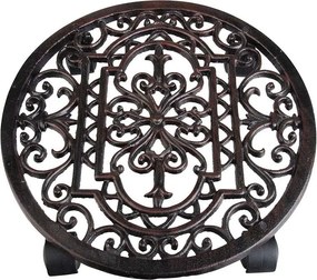 Esschert Design planttrolley - gietijzer - Diameter 29cm