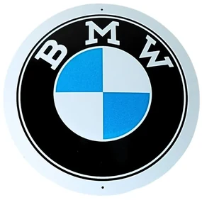 Metalen bord BMW