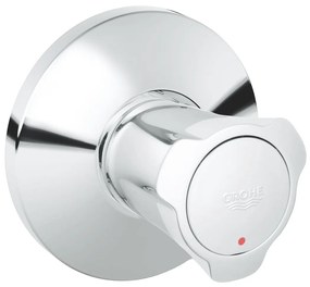 Grohe Costa-L afbouwdeel voor inbouw stopkraan warm chroom