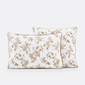 Kussensloop in gewassen katoen, Granadille