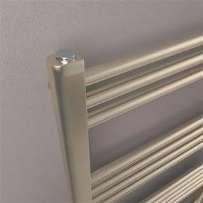Eastbrook Wendover handdoekradiator 50x120cm 450W messing geborsteld