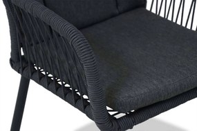 Tuinstoel Rope Grijs-antraciet Domani Furniture Jachin