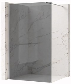 Walk-in douchewand Rea Flexi Grey / Chrome 90