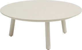 Taste by 4 Seasons Salute salontafel Linnen met rond keramisch tafelblad Ø 80 cm (H 30 cm) Loungetafel   beige weerbestendig