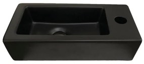 Best Design Farnetta fontein Rechts 37x18x9cm mat zwart 4006070