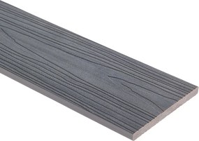 Buitenpanel Gevelplank Steengrijs 290CM | Boordplank | Tuin | 3D Houtnerf
