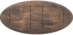 Goossens Excellent Eettafel Mente, Ovaal 280 x 130 cm