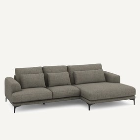 XL hoekbank rechts in tweed, MARSILE