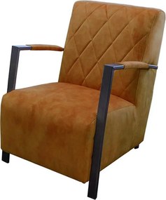 Fauteuil - Isabella - velours Adore cognac 28