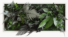 Handgemaakt jungle design wanddecoratie Tropic, ingelijst
