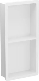 Mexen X-Wall-K nis niche plank van conglomerate 62,2 x 30,7 cm, wit - 1900623010