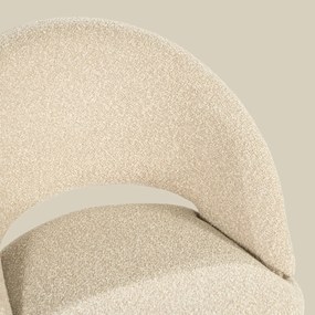 Eetkamerstoel Met Zwart Onderstel Taupe
