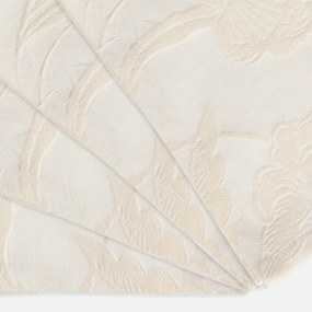Set van 4 servetten van jacquard katoen, LINDA
