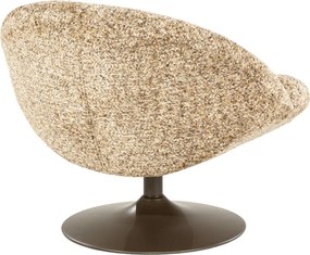 Fauteuil Met Brons Onderstel