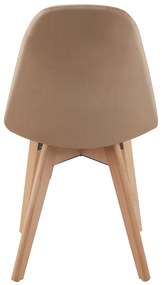 Set 4 Kelen Fluwelen Stoelen